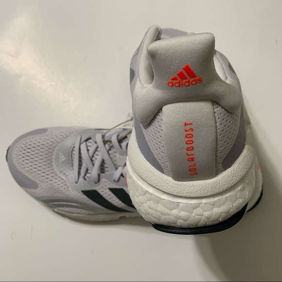Adidas Solar Boost 3 W ￼Boost Running Dash Grey Shoes Women's Size 10 H67350 - Picture 4 of 8